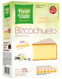 Bizcochuelo sabor vainilla