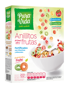 Cereales anillitos sabor fruta