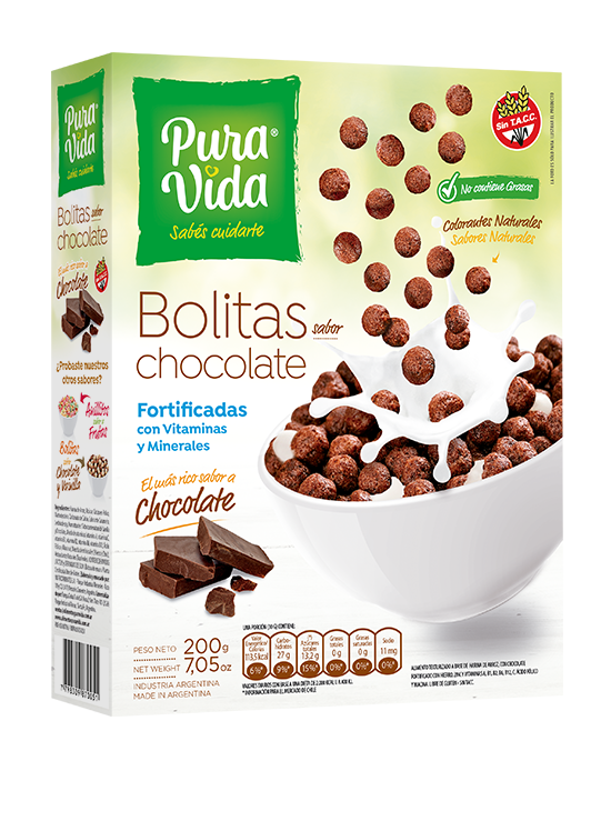Cereal Bolitas sabor Chocolate