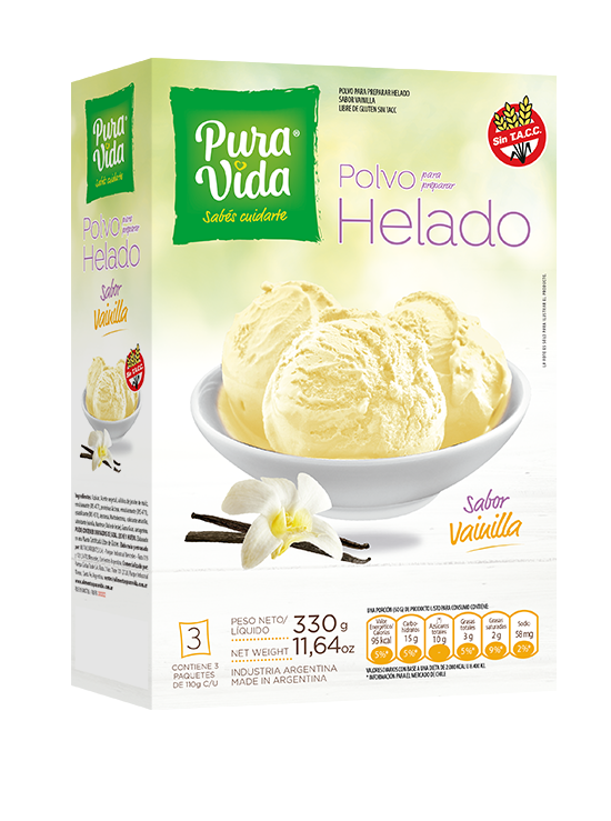 Helado sabor Vainilla